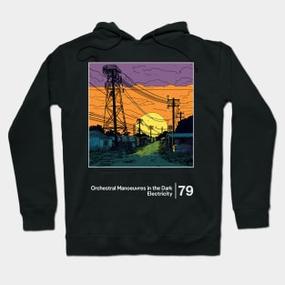 OMD - Electricity - Original Illustration Artwork Hoodie